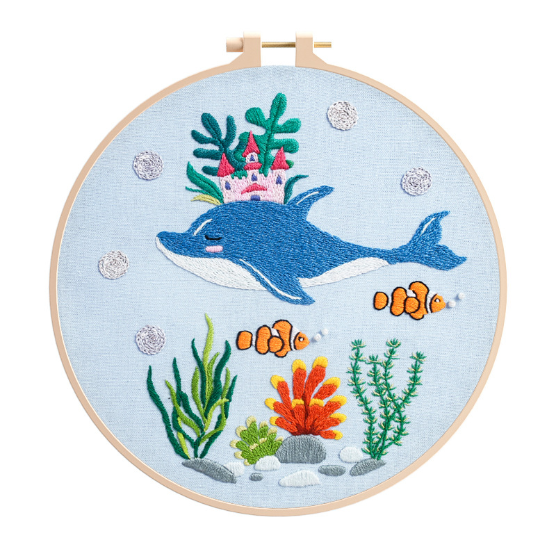 Diy Material Package Original Infauna Series Beginner Entry Manual Embroidery Kit 2