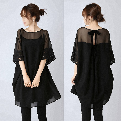 Summer Lace Panel Top 3