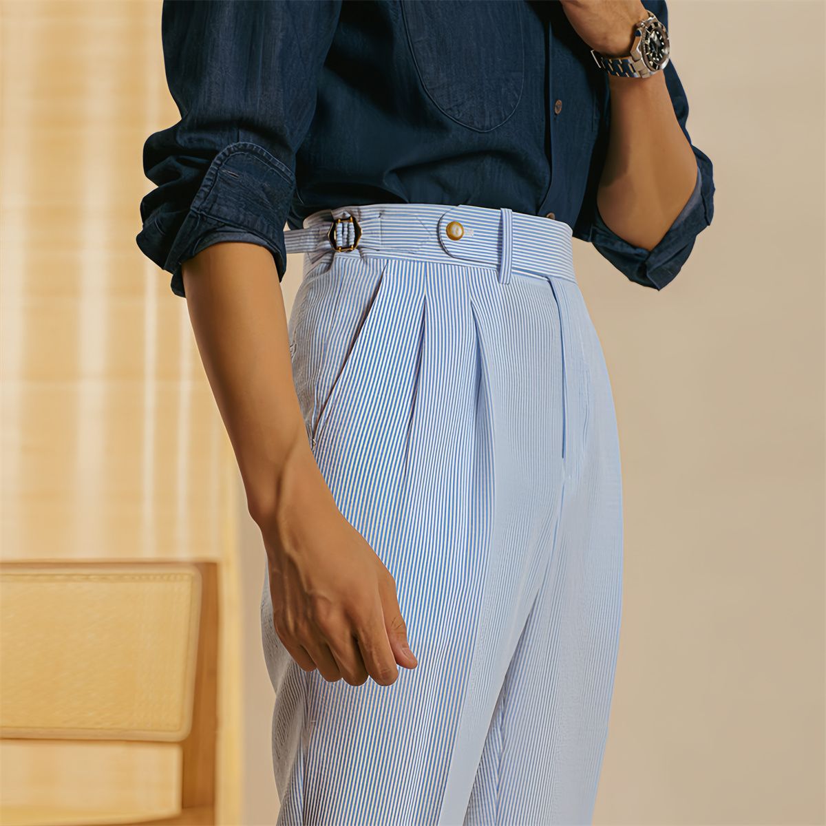 Men's Versatile Casual Suit Pants 5