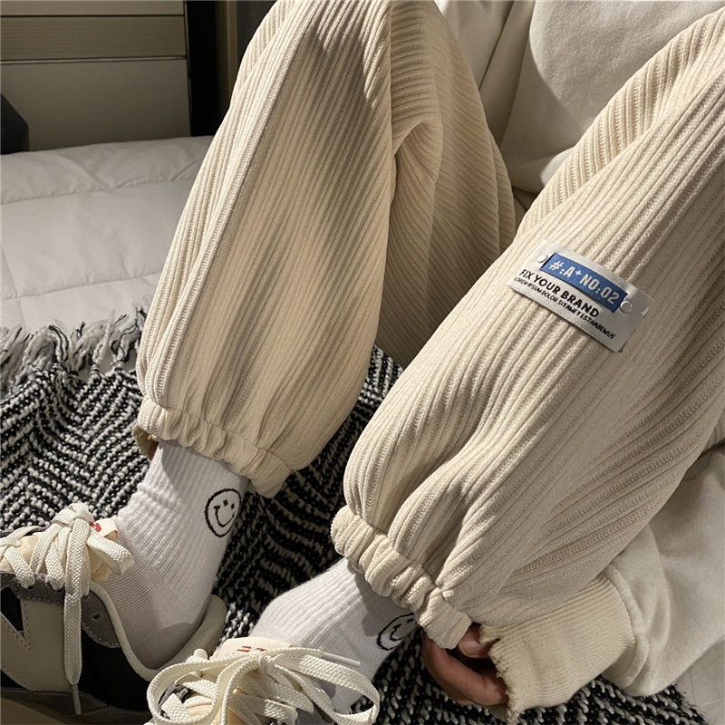 Fall/Winter Labeled Straight-Leg Harem Jogger Pants 6