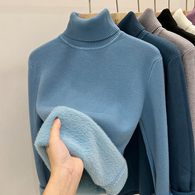 Women's Warm Thickened Knitted Top