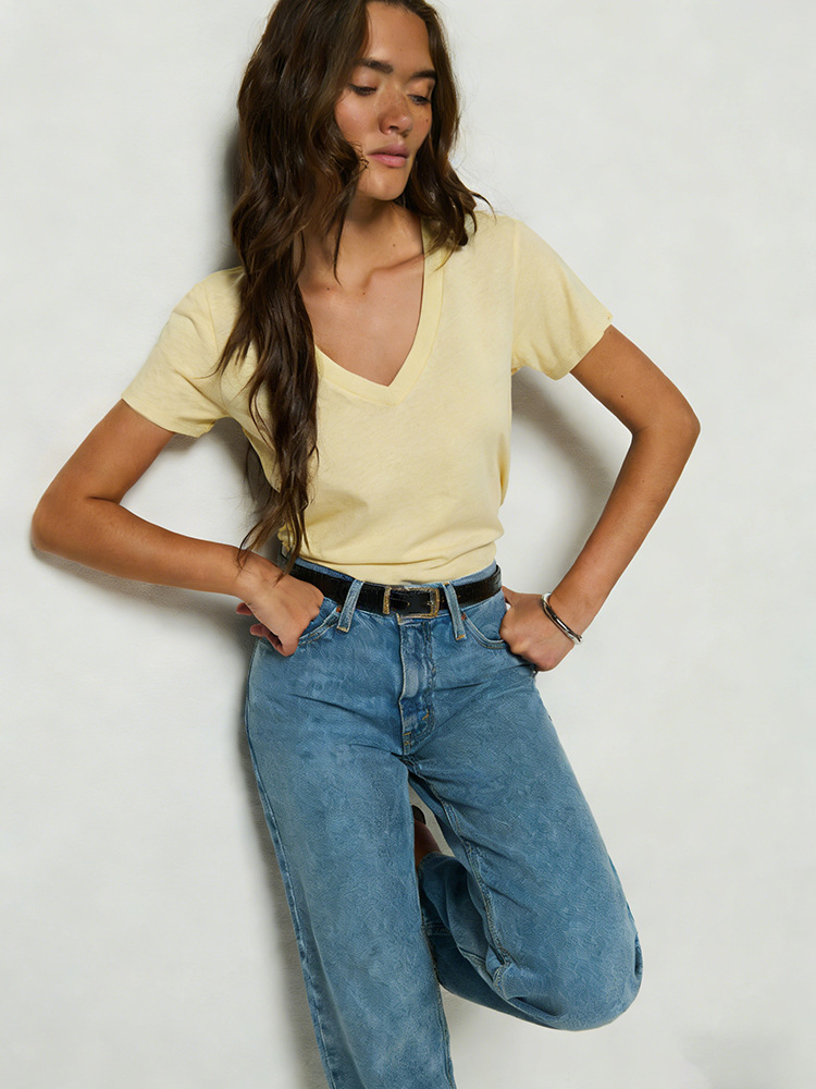 Minimalist Chic Bamboo-Cotton Relaxed Fit Top 7