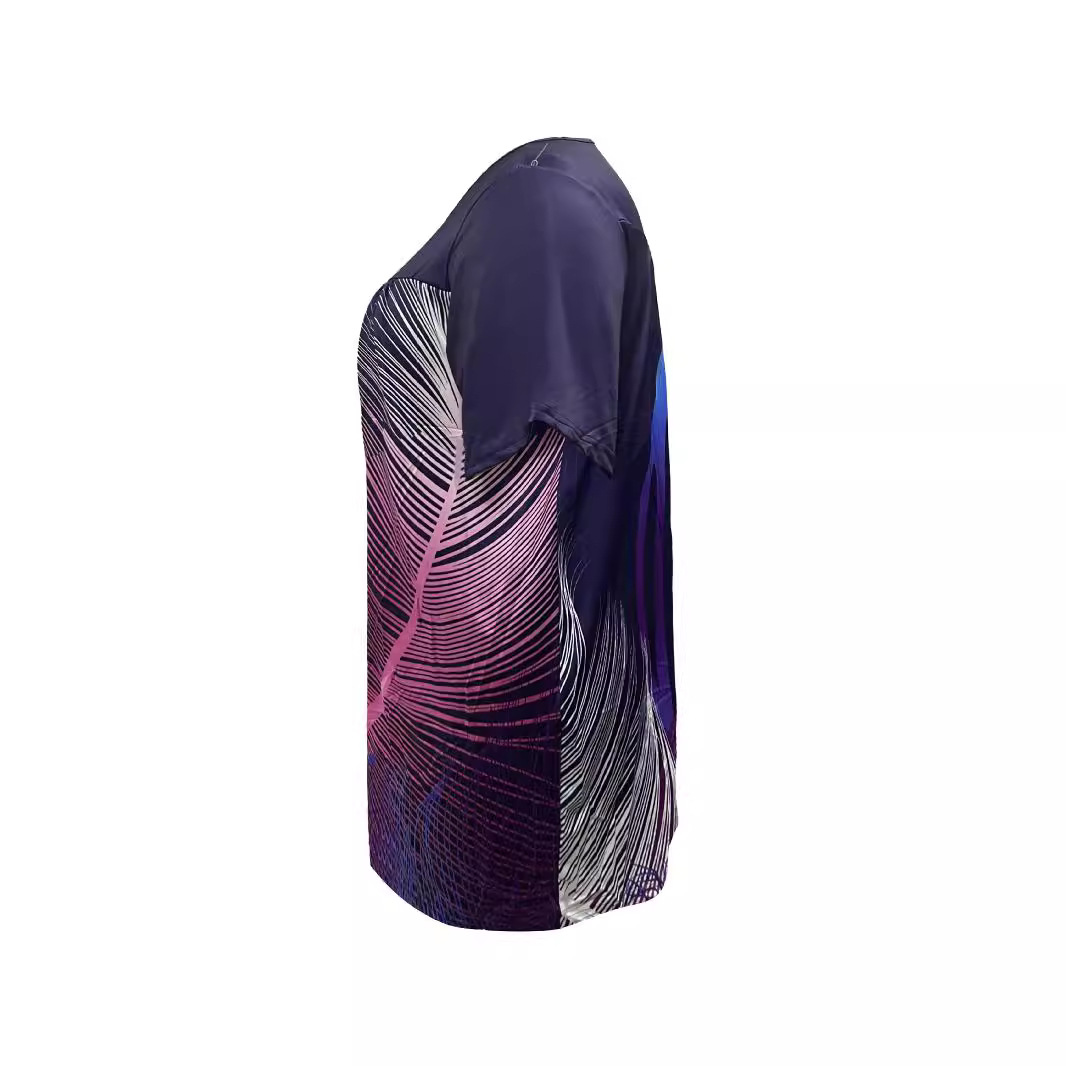 Ombre Casual Loose Plus-Size Women's Top 3