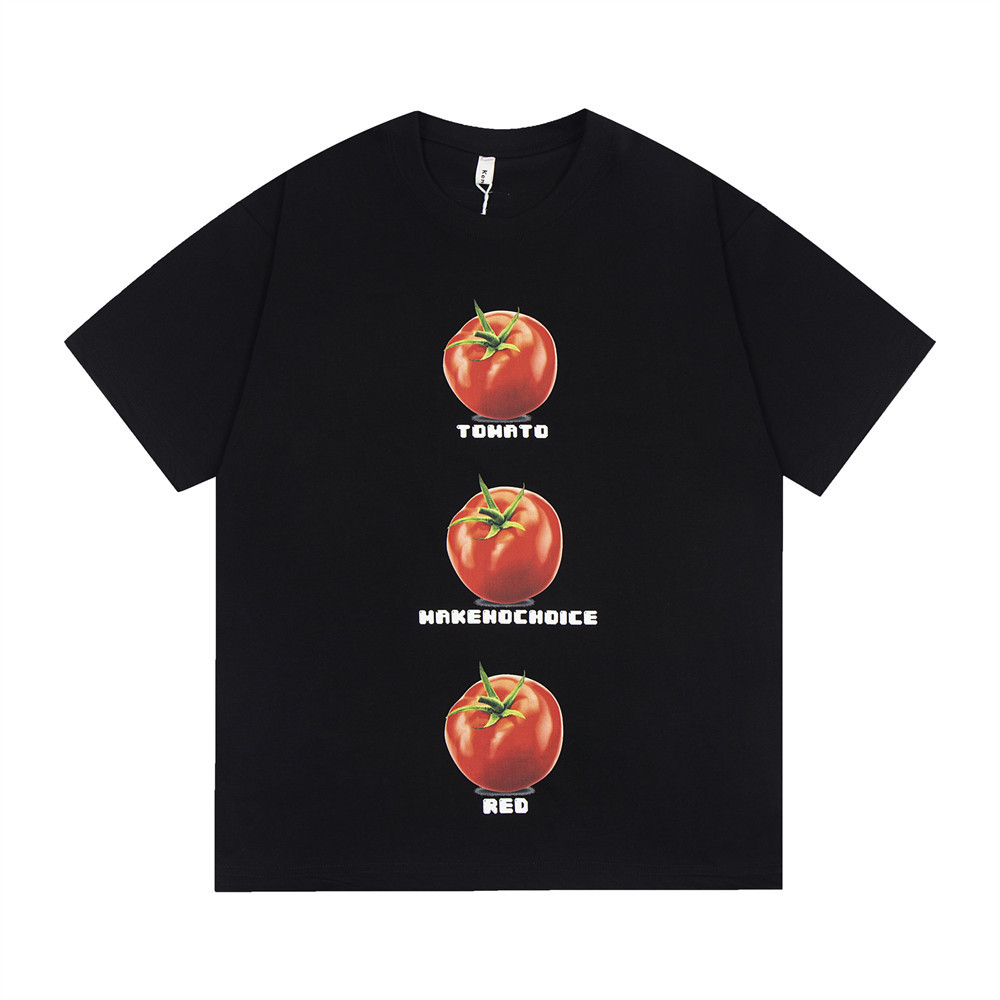 Men's Short-Sleeve 3D Tomato Print T-Shirt