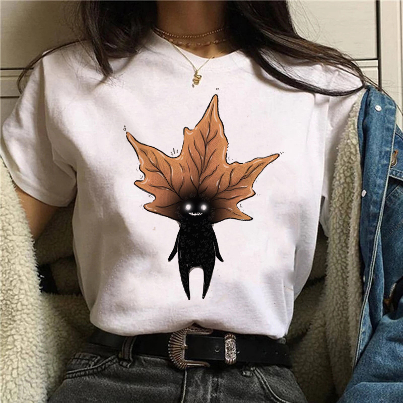 Cute Cartoon Printed Casual T-shirt 7