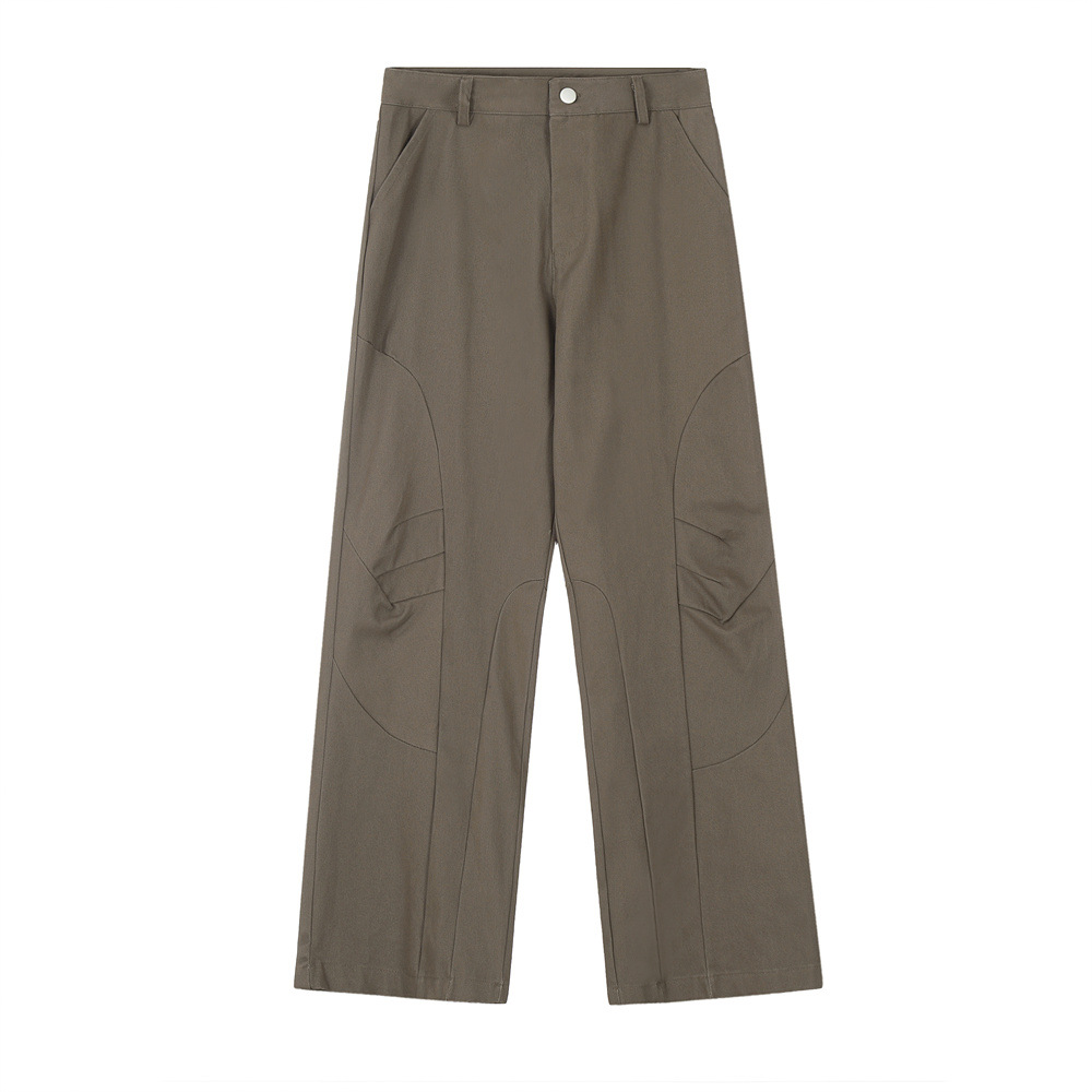 American Retro Style Casual Trousers for Men