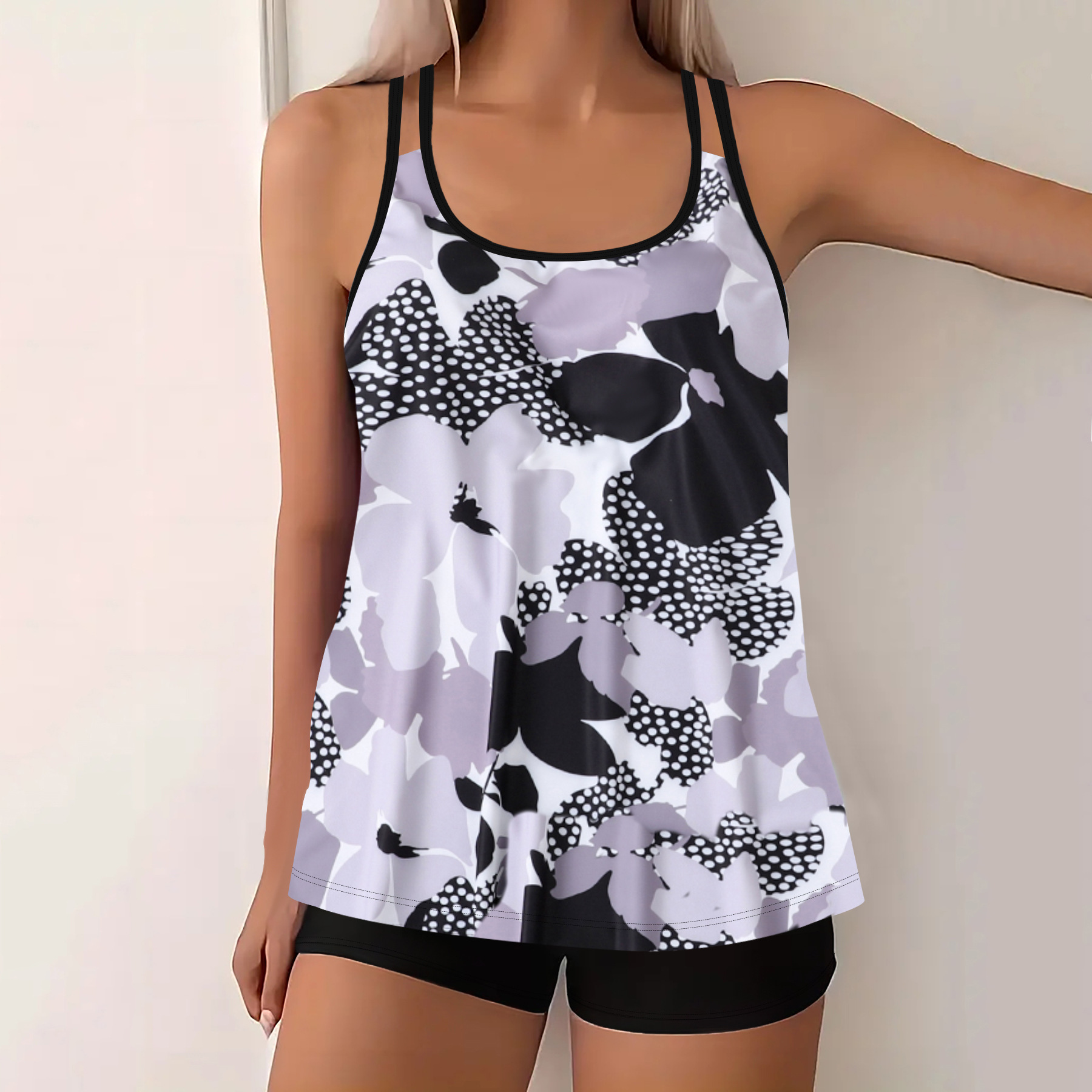 High-Waisted Printed Bikini Set 8