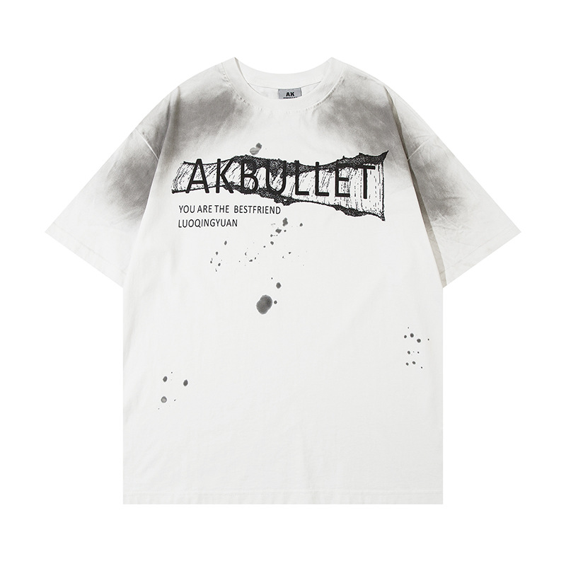Men's Loose Cotton Base-Layer T-Shirt