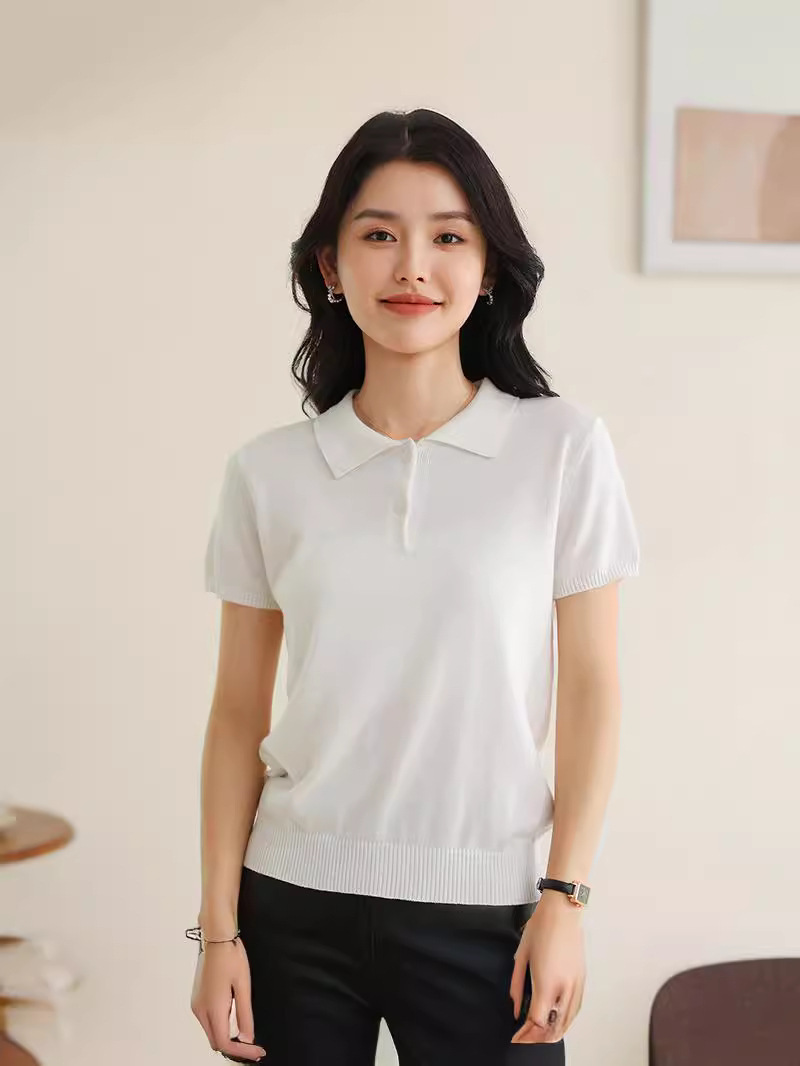 Casual Knitted Vest T-Shirt 2