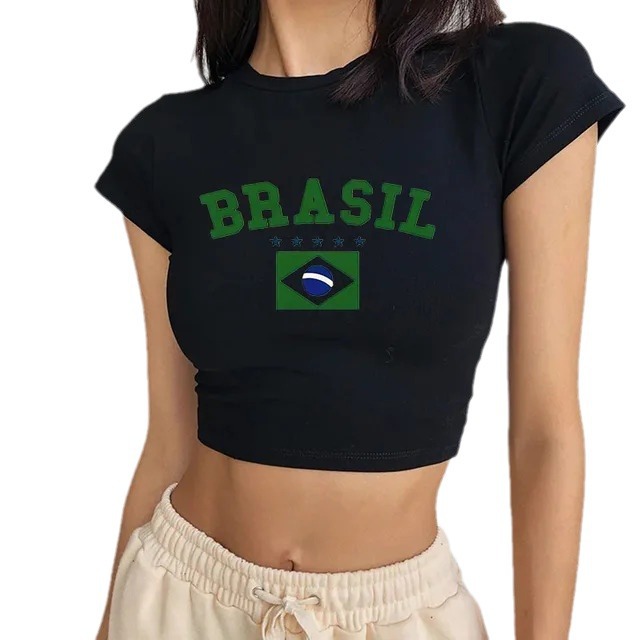 Women's Casual Short Sleeve Crew Neck T-Shirt 2