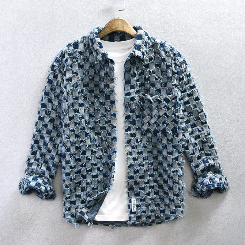 Design Casual Shirt Jacket for Men