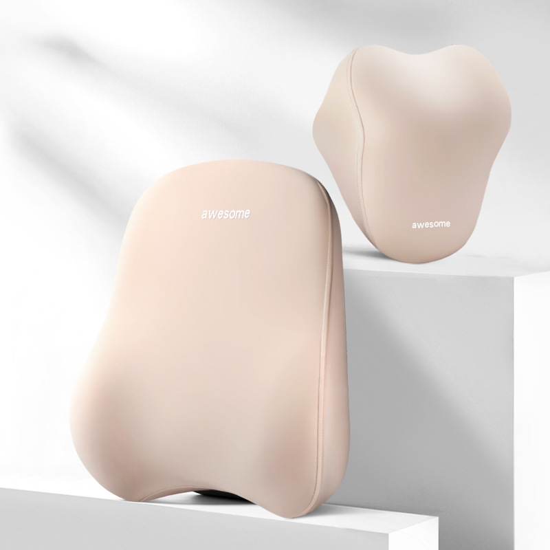 High-grade Automotive Headrest Lumbar Support Pillow 5