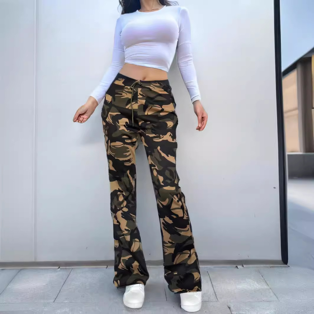 Women's Split Trousers in Street Style
