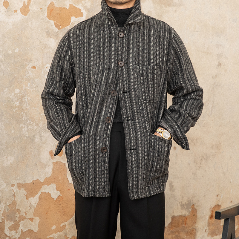 Men’s All-in-One Striped Jacket
