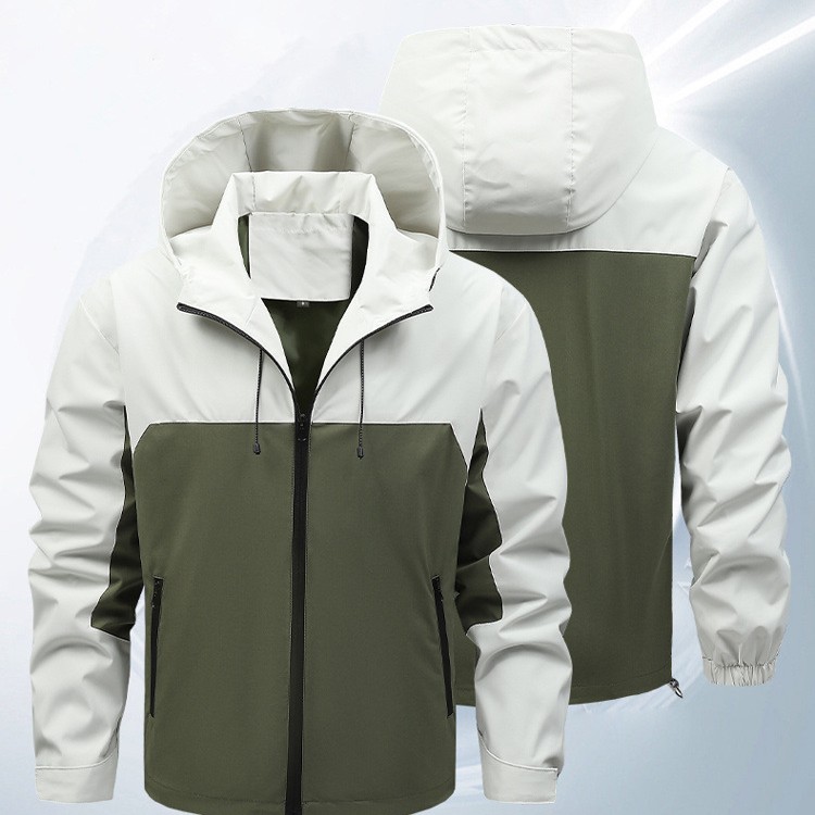 Men’s Single-Breasted Jacket for Spring and Autumn