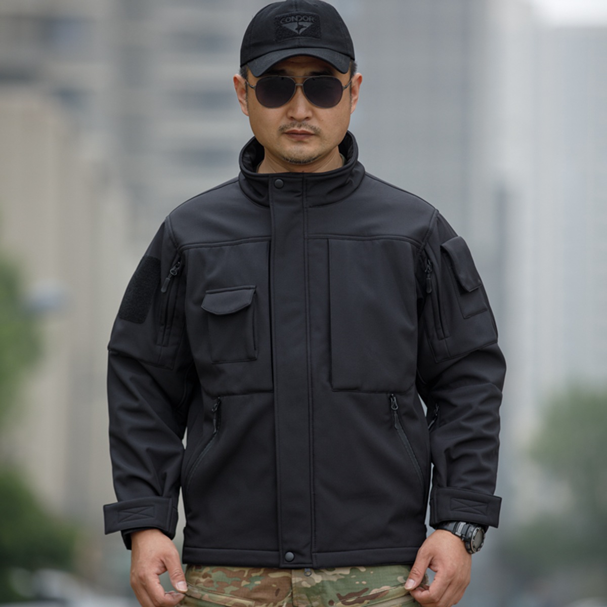 Functional Tactical Softshell Jacket