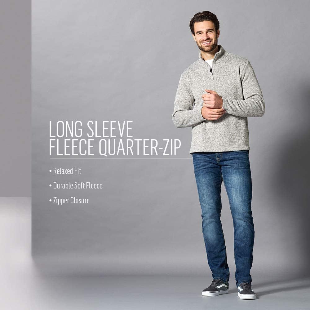 Men's Half-Zip Pullover Sweater