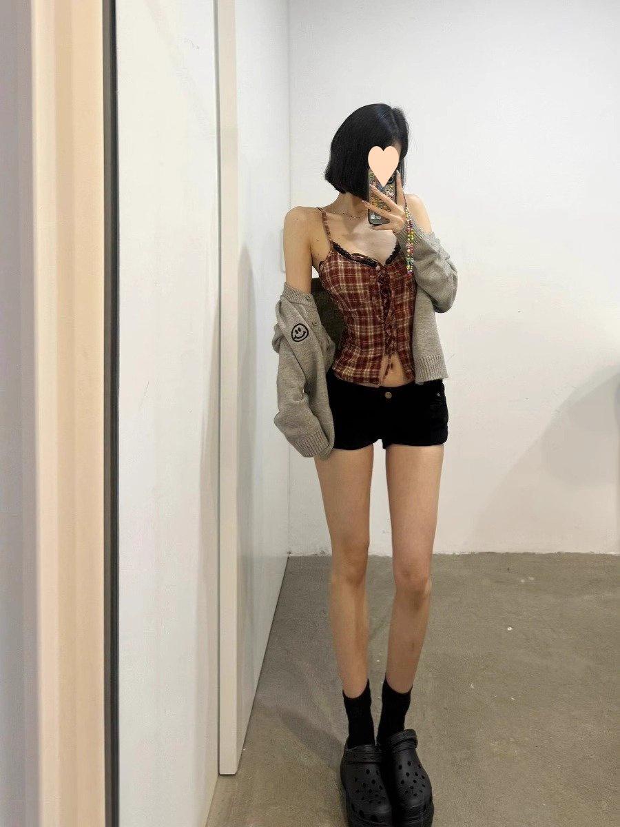 Lace Up Slimming Blouse 3