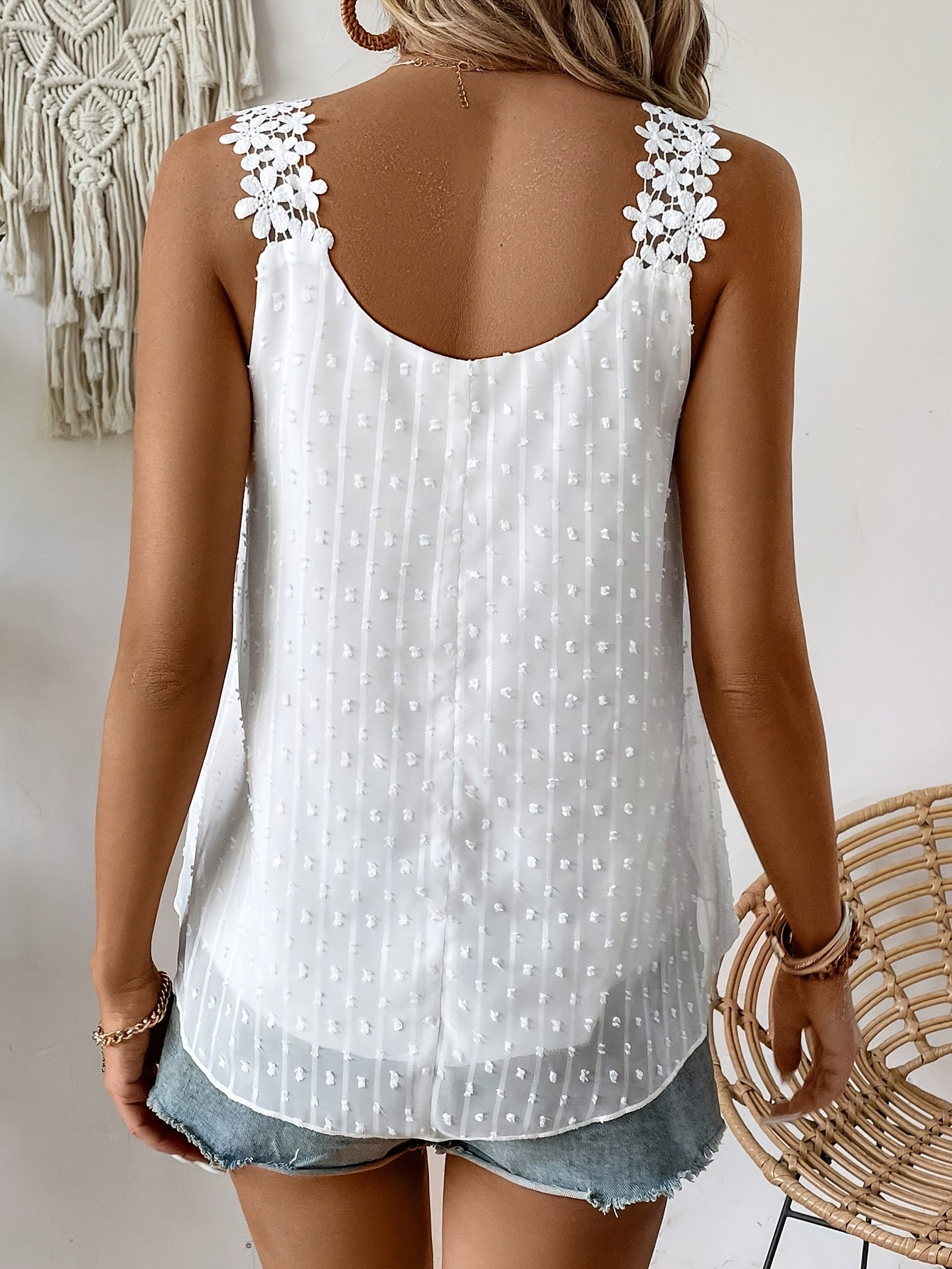 Elegant Sleeveless Chiffon Top for Women 4
