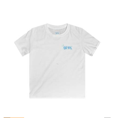 Customizable White Printed T-Shirt